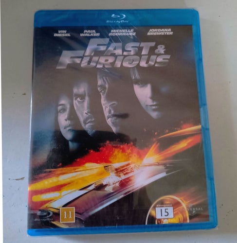 INPLASTAD, Fast & Furious Blu-ray (Action)