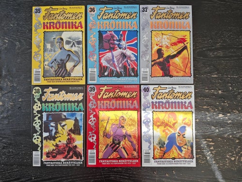 Fantomen Krönika 35-40 av Lee Falk, 2000