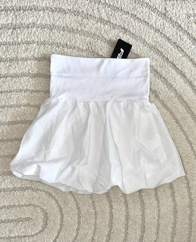 Vit ballongkjol XS balloon skirt FB sister/New Yorker miniskirt Helt ny!