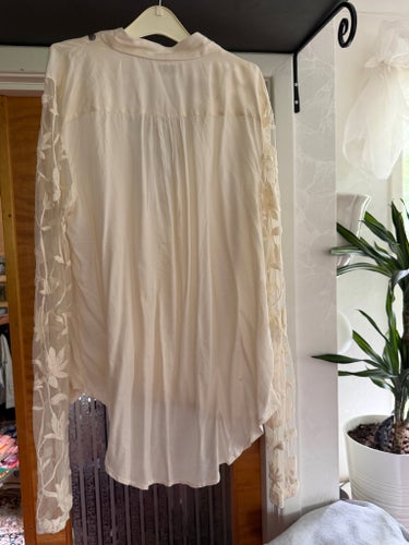 MONROW vit blus, storlek XL