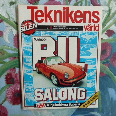 TEKNIKENS VÄRLD, NR8, 1982,