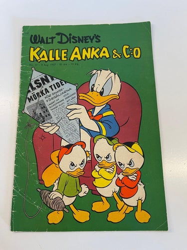 Kalle Anka  , Nr 17    - 1957