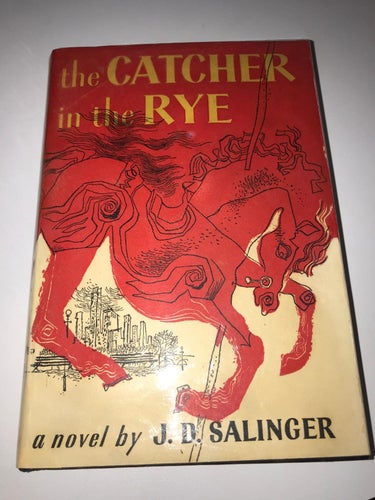 Catcher rye Salinger first edition 3rd state 1st-jacket salinger