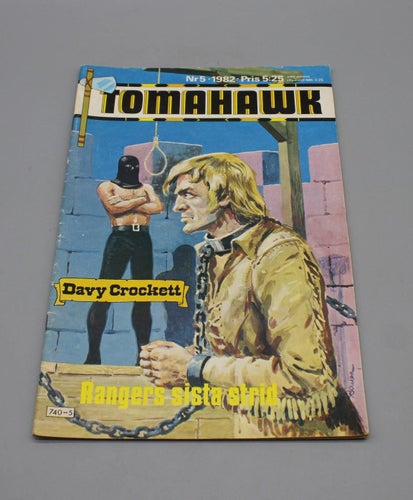 Serietidning - Tomahawk - Nr 5 - 1982