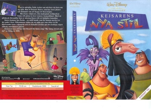 KEJSARENS NYA STIL (VHS)