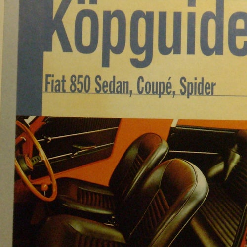 Köpguide Fiat 850 Sedan, Coupé, Spider