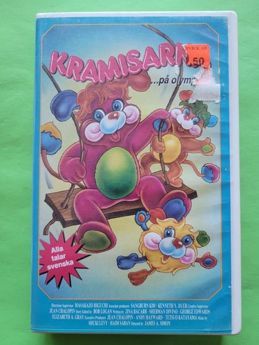 Kramisarna ..på olympiad! (Popples) - VHS