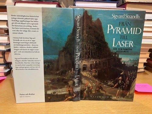 Från pyramid till laser, ur teknikens historia av Sigvard Strand, bok, Very Fine