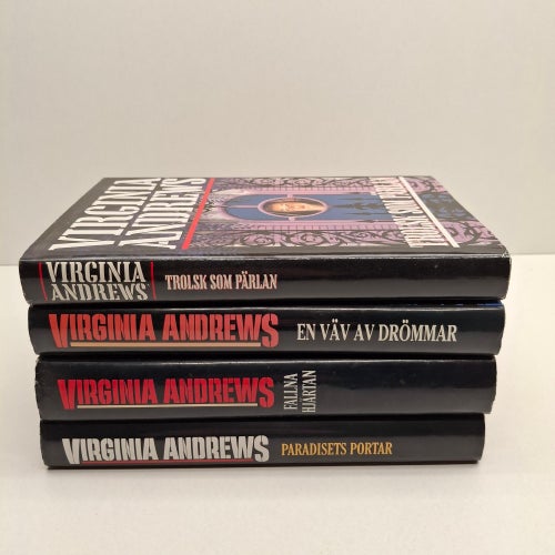 Virgina Andrews x4 Bokpaket - hårdpärm - Se bilder för titlar