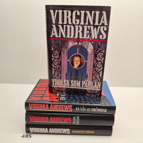 Virgina Andrews x4 Bokpaket - hårdpärm - Se bilder för titlar