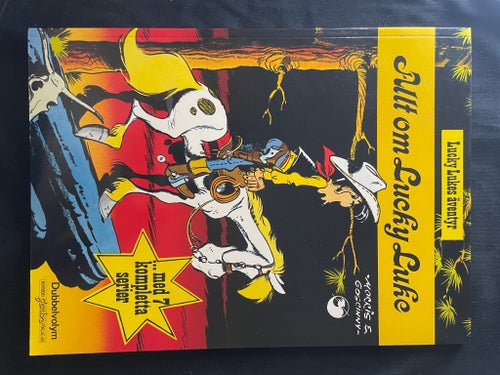 Lucky lukes äventyr Allt om Lucky Luke av Morris & Goscinny, 1980 2:a upplaga
