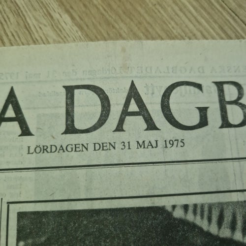 Svenska Dagbladet Lördagen den 31 Maj 1975