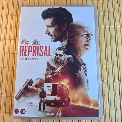 Reprisal (2018) -DVD- Bruce Willis, Frank Grillo - VG+