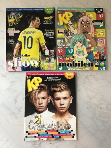 KP-tidningar 2016 Sara Larsson-Svenska landslaget-Marcu o Maurtinus-Jocke jonna
