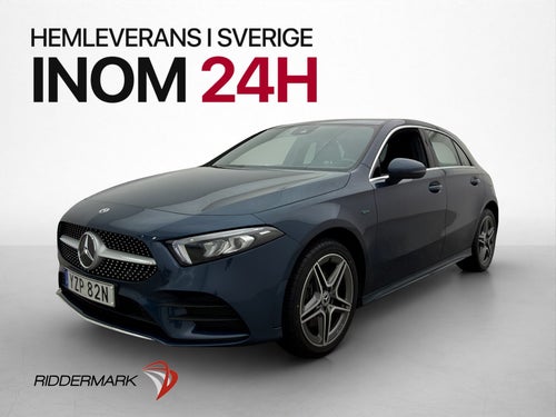 Mercedes-Benz A 250 e 218hk AMG Line Kamera Värm Halvskinn