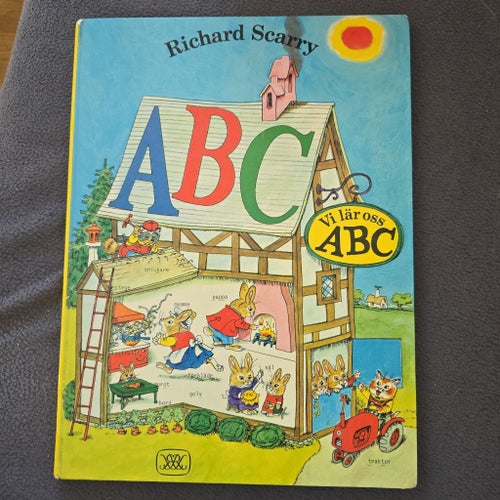 Vi lär oss ABC av Richard Scarry, 1976