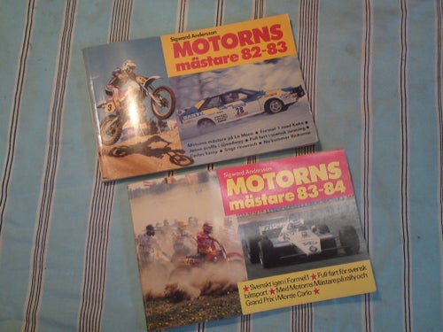 Motorns Mästare 1982/83 . 1983/84 Sigward Andersson