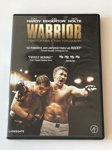 Warrior (Tom Hardy & Jennifer Morrison, 2011). Beg. DVD