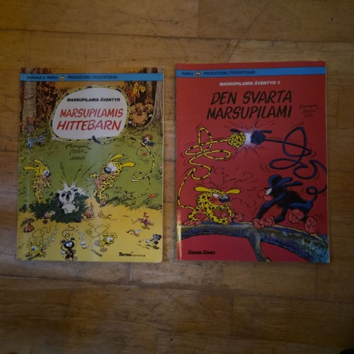 Marsupilamis äventyr 2 stycken