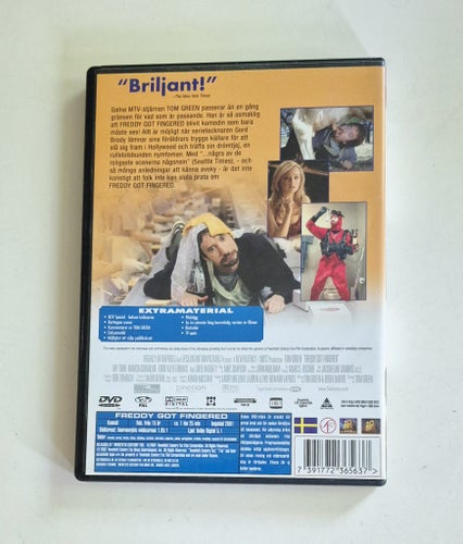 Freddy Got Fingered / 2001 / Tom Green / Svensk Text / DVD