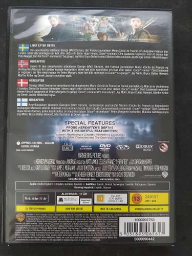 Hereafter (2010) - Matt Damon - DVD
