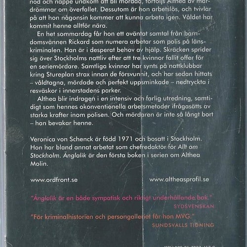 ÄNGLALIK - VERONICA VON SCHENCK (POCKET)