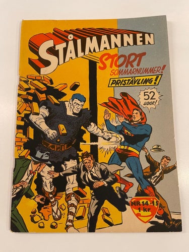* Stålmannen  , Nr14 - 15  - 1957 *