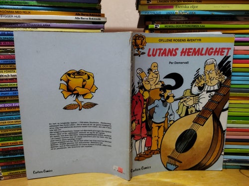 Gyllene rosens äventyr Lutans hemlighet. 1:a upplagan. Very Good plus