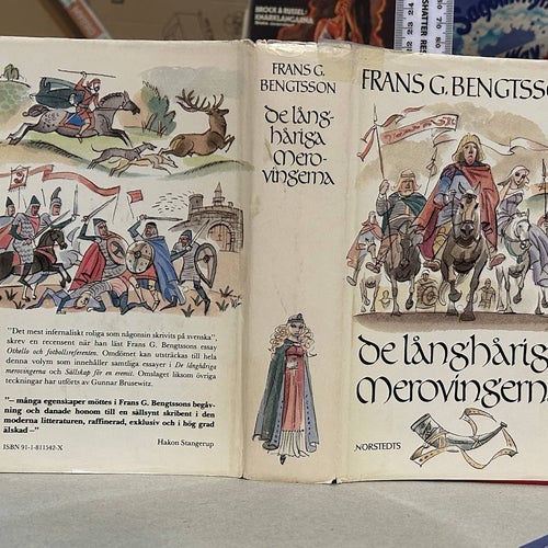 De långhåriga merovingerna av Frans G. Bengtsson. Bok. Very good plus