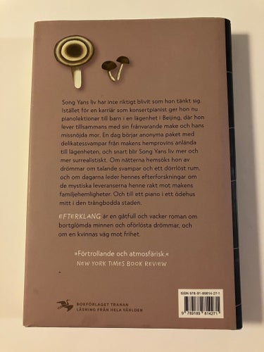 An Yu -Efterklang 2024, översatt efter originalet "Ghost Music" - inbunden