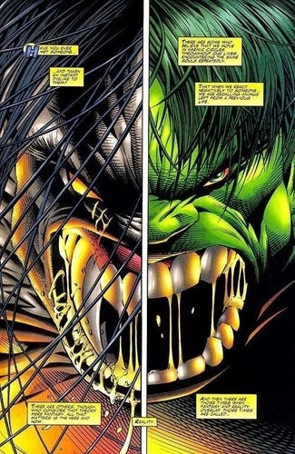 Hulk vs Pitt by Dale Keown
