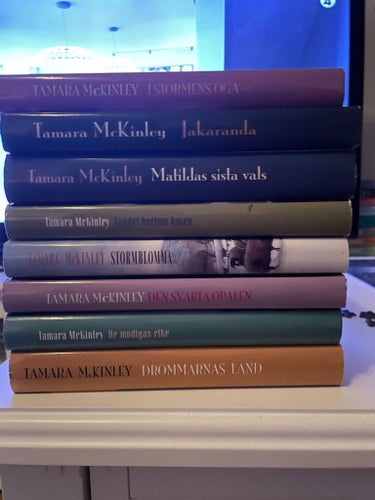 Tamara McKinley Bokpaket - I Stormens Öga, Jakaranda m.fl.