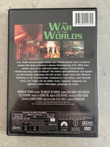 The War of the Worlds (1953) DVD - KANONSKICK