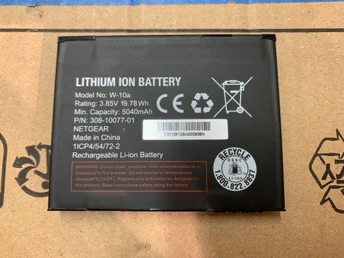NETGEAR W-10a litiumjonbatteri 5040mAh till Netgear M1 M2 mobila routrar