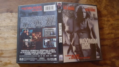 Maximum Risk / action 1996 / DVD / OBS! NTSC, REGION 1 (ingen svensk text)