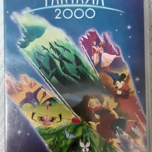 Walt Disney Fantasy 2000 VHS PAL tecknad barn film Portugisiskt
