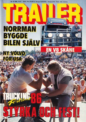 Trailer 1986-10 Åre.Scania 141.Truck Race.Festival.Volvo F12