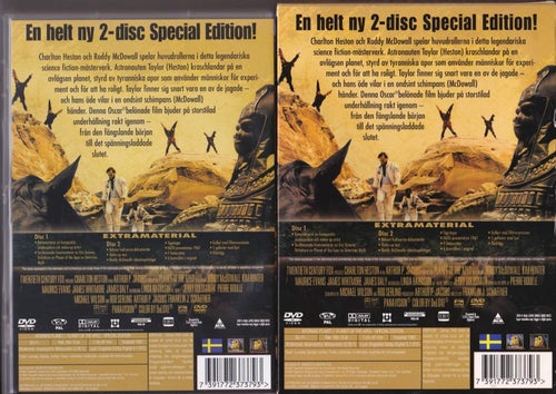 DVD / Planet Of The Apes / 2-disc Special Edition / Charlton Heston / Fint skick