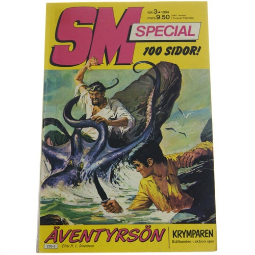 Seriemagasinet special - 1984 - NR 3 - Stålhanden | Äventyrsön