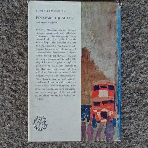 Fotspår i djungeln och andra noveller av W. Samerset Maugham,inbunden,fint skick