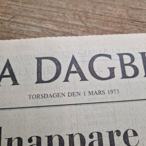 Svenska Dagbladet 1 mars 1973