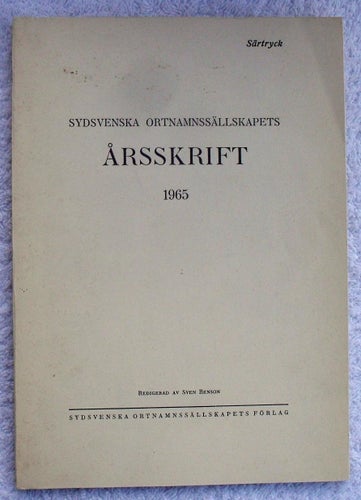 Bjäre härads jordeboksnamn under svensk tid