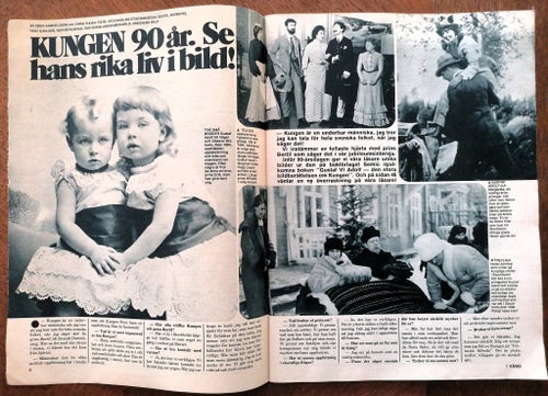 Svensk Damtidning 1972 Nr 46 - Ingrid Bergman & Lars Schmidt separerar.