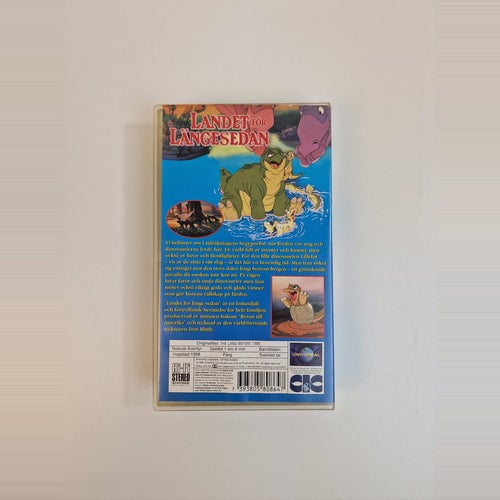 Landet För Längesedan VHS