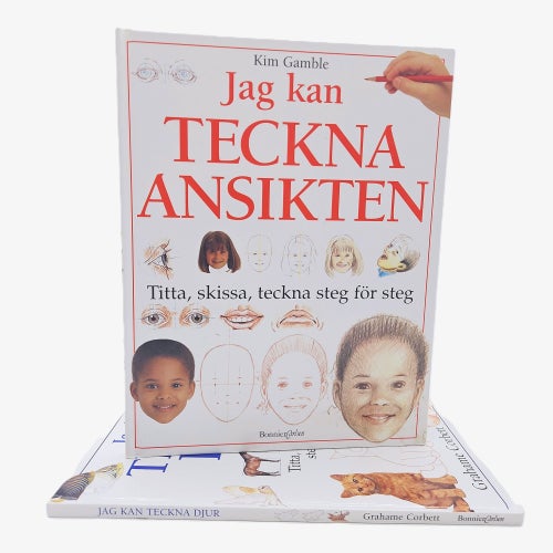 Jag kan teckna djur / Jag kan teckna ansikten - Kim Gamble / Grahame Corbett