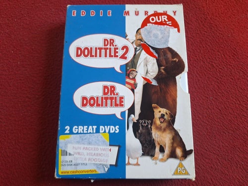 DR. DOLITTLE 1 & 2 BOX DVD