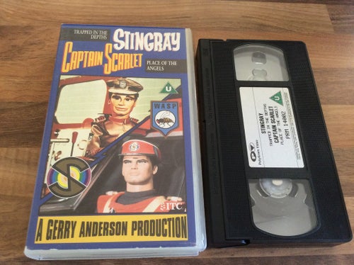Stingray CAPTAIN Scarlet engelsk VHS