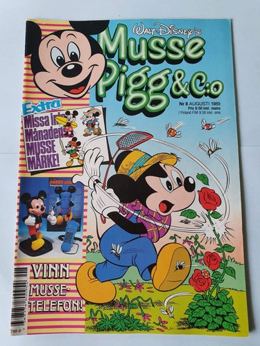 Musse Pigg & Co nr 8 från 1989