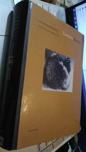 Kattens historia av Gunnar Broberg, bok, Very Good plus, BM
