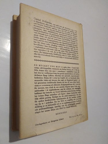 En mycket ung man av Gustaf Hellström, bok inbunden Fine